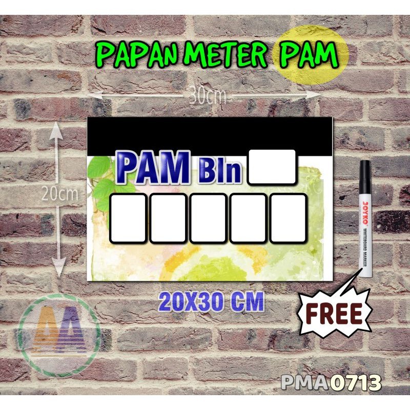 

Papan Meter Listrik PLN PAM motif Unik - Pastel 13 - Toko2A