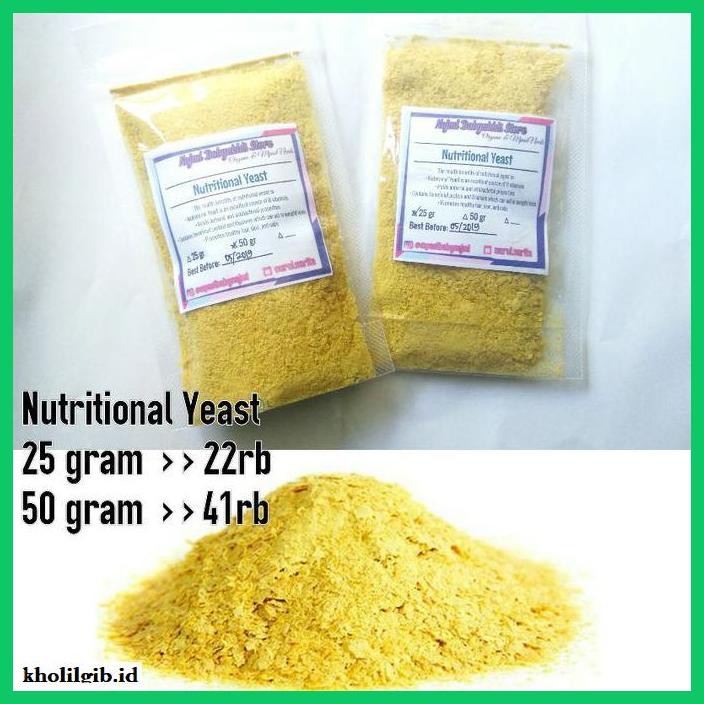 

gnidderdsaus- mpasi booster nutritional yeast murah -asliiiiii.