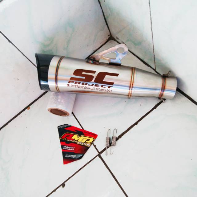 Selencer silincer slincer knalpot SC PROJECT S1