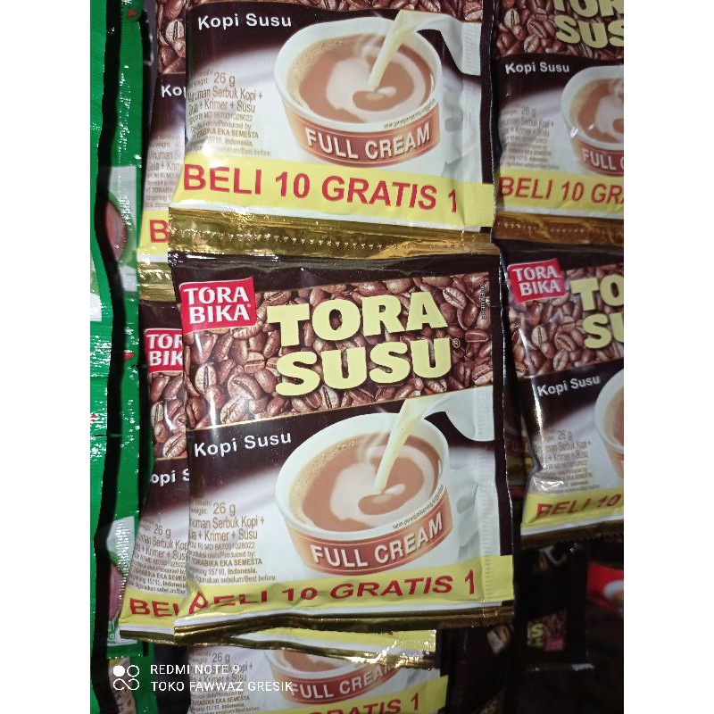 Torabika tora susu Beli 10 gratis 1