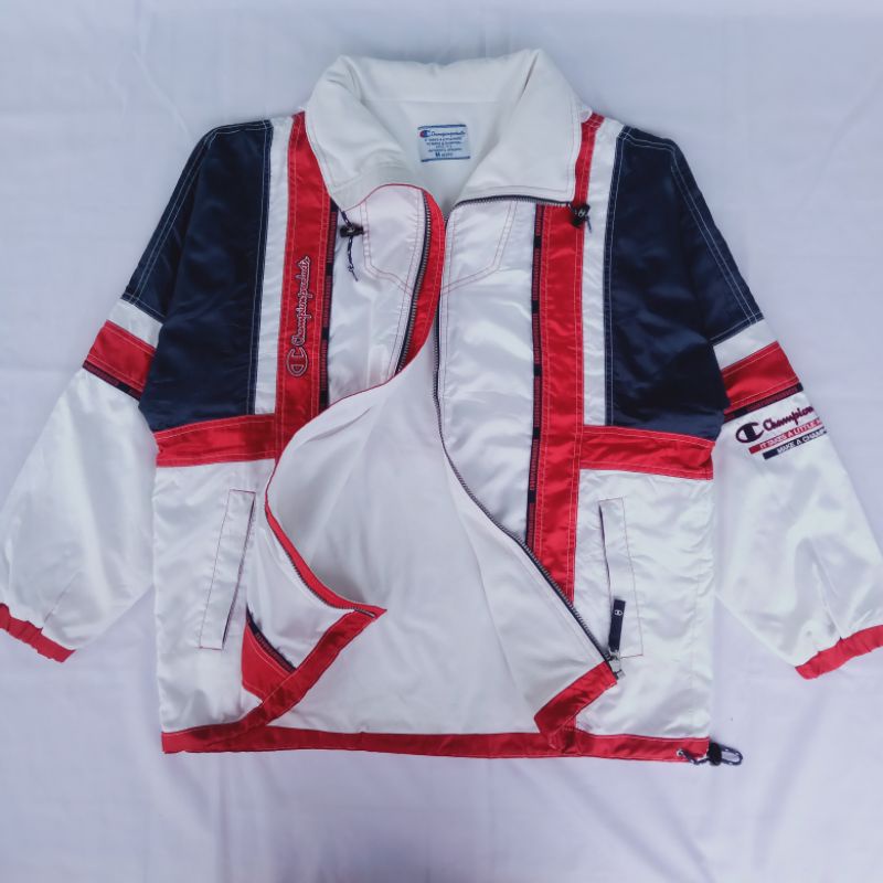 Champion vintage jaket colourblock thrift