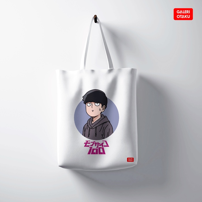 Galeri Otaku - Totebag Kanvas Mob Psycho 100 Shigeo Kageyama