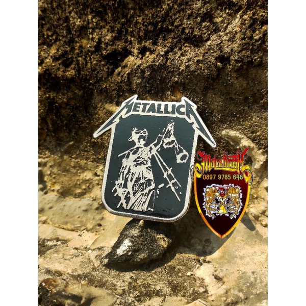 Aksesoris Pin / Bros Band Metallica 2