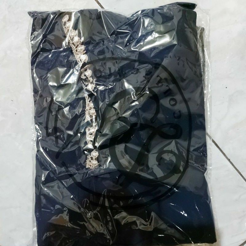 HIJAB INSTAND KCB LIPIT RENDA DALIYA TERMURAH  HIJAB INSTAND KHIMAR TERMURAH-Navy
