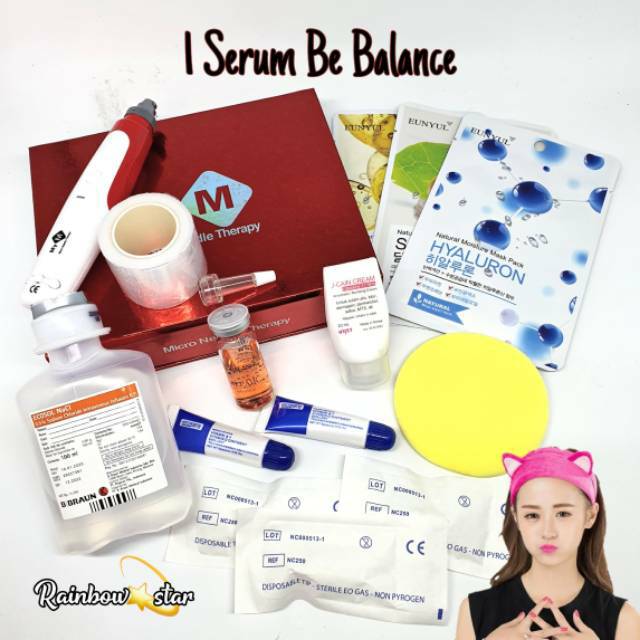 Paket BB Glow / Paket Dermapen PENGHILANG BOPENG / Paket Dermapen Serum