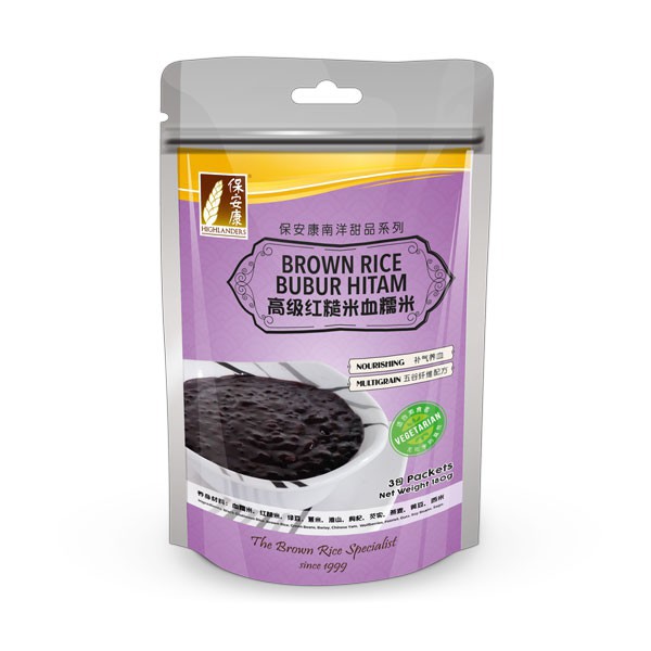 

Highlanders Brown Rice Bubur Hitam