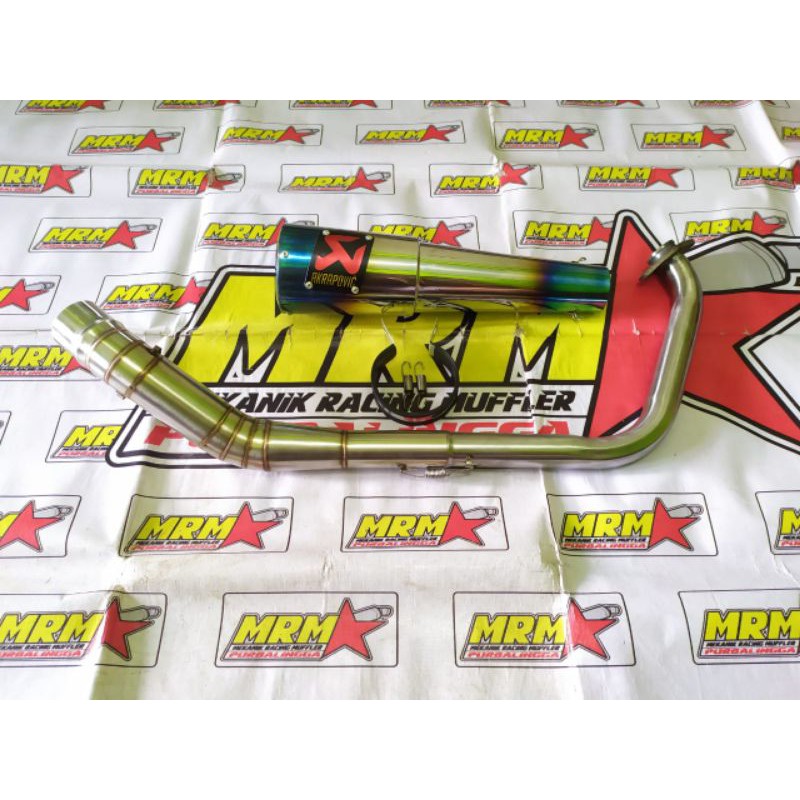 Knalpot Akrapovic R15 V3 V2 Bluemoon