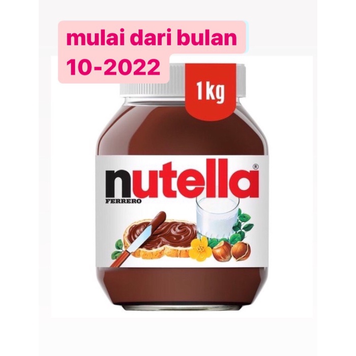 

nutella 1kg 100gram selai spread