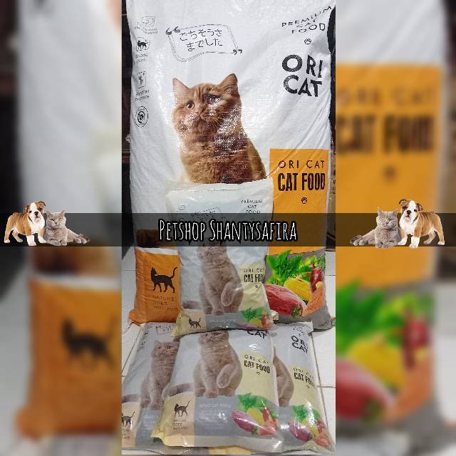 MAKANAN KUCING ORICAT 20KG ORI CAT 20 KG / CAT FOOD PREMIUM setara maxi