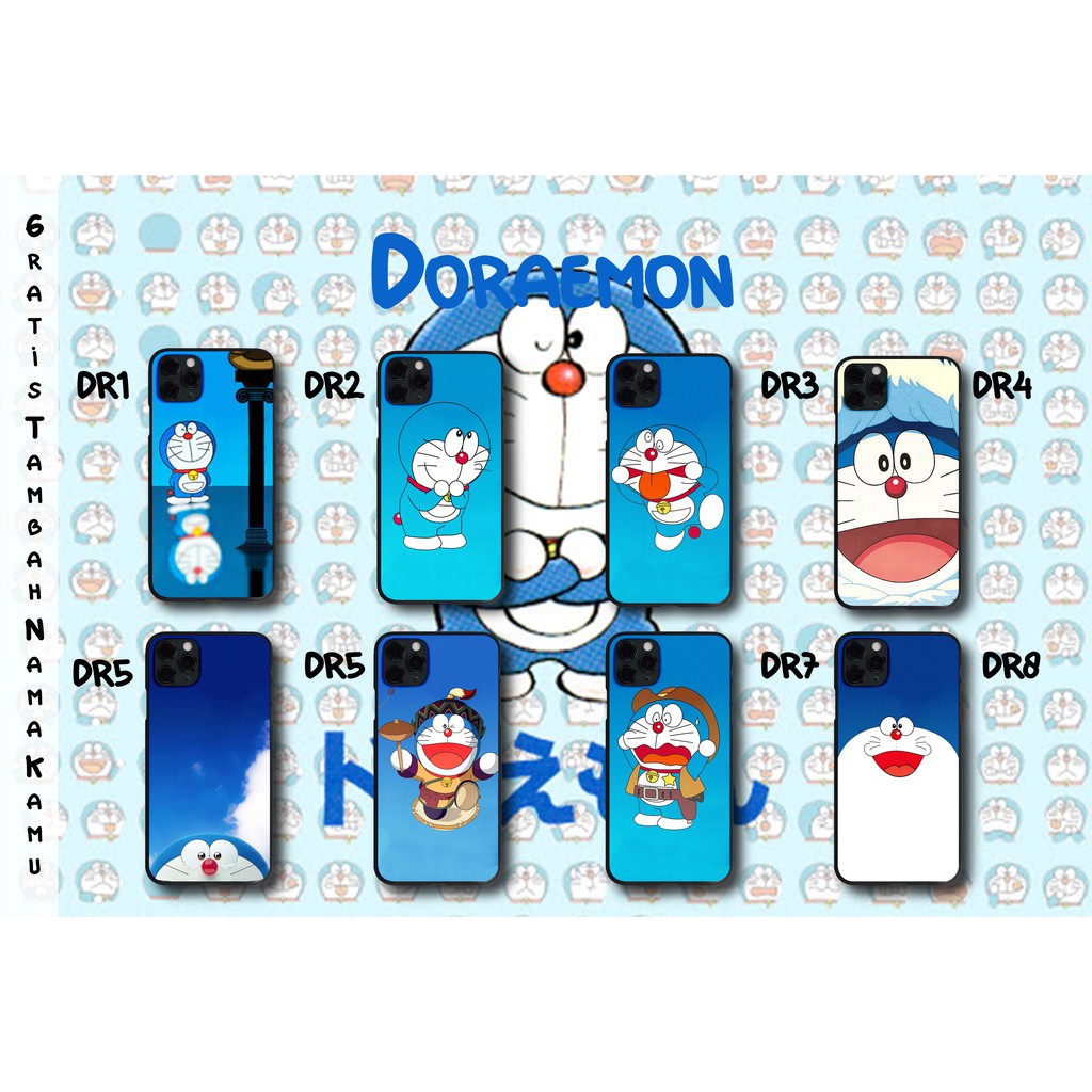 Soft Case Hp blackmatte | Gambar Doraemon | FOR ALL HP | Xiaomi, Oppo, Vivo, IP, Samsung, Realme