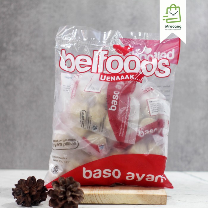 Belfoods Baso Ayam 500gr - Isi 50pcs (Mracang Market)