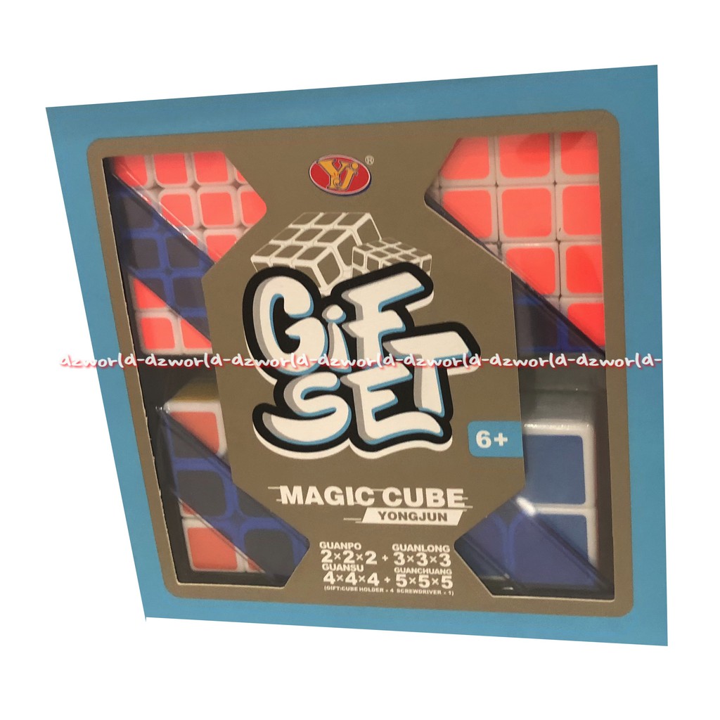 Gif Set Magic Cube Permainan Kubic Cubic Susun Cube Rubik