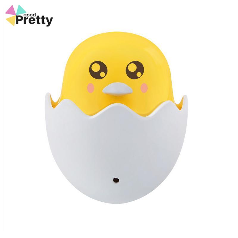 Bebek Kuning Little Happy Bird Cahaya Kontrol Malam Lampu Lampu Leds Hadiah Kreatif - PD