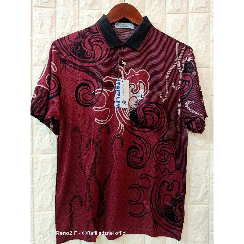 kaos krah/polo motif bapak"
