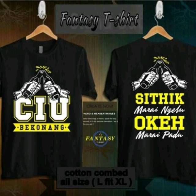 Kaos distro ciu bekonang//vhashop99colection