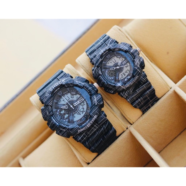 JAM TANGAN COUPLE G-SHOCK RUBBER