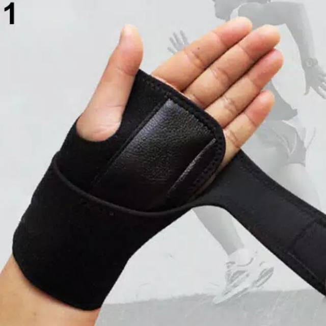 Arthritis Band Belt Carpal Tunnel Hand Wrist Support Pelindung Pergelangan Lengan Cidera Keseleo