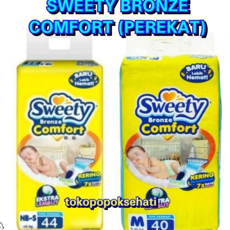 SWEETY BRONZE COMFORT (PEREKAT) NB-S44 Newborn / M40 / L36