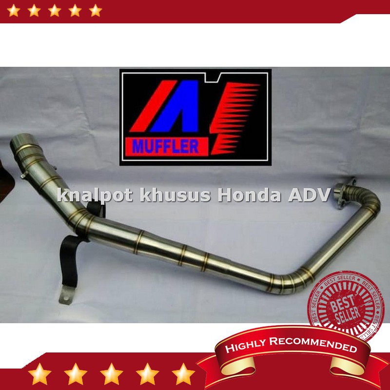 Sale Dijual KNALPOT RACING PDK HEADER ARGON LAS CACING YAMAHA VIXION OLD NEW ADV Murah