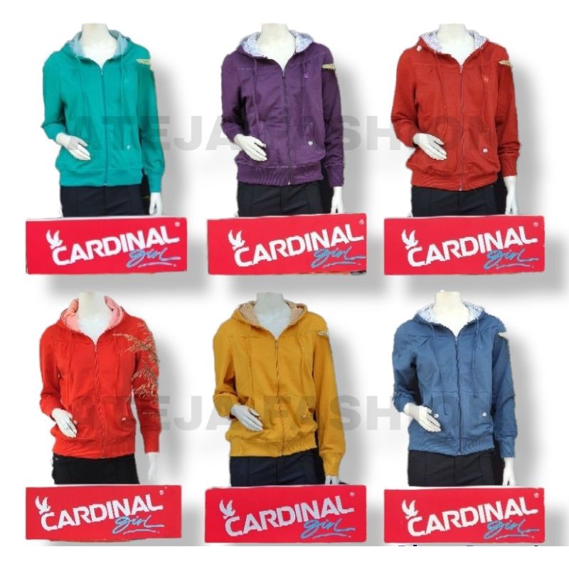 CUCI GUDANG SWEATER HOODIE CARDINAL GIRL Sweater Cardinal / Sweater Hoodie Cardinal / Sweater Cewek / Hoodie Cewek 100% ORIGINAL