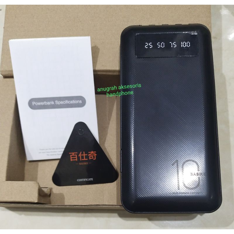 Powerbank BASIKE LED 10.000mAh original(PT113P)