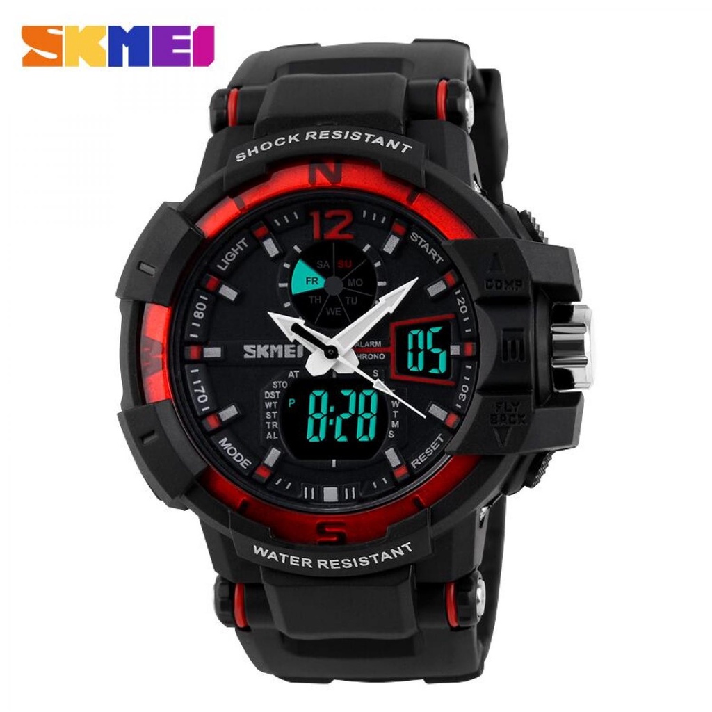 SKMEI Jam Tangan Digital Analog Pria - AD1040