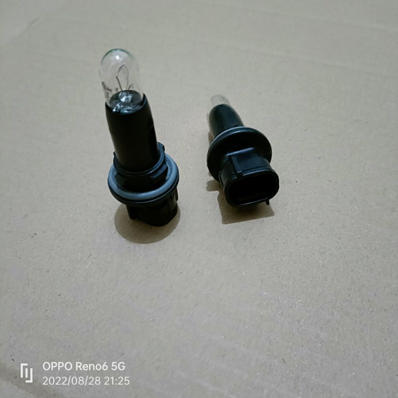 Soket + Bohlam Lampu Senja AVANZA XENIA AYLA AGYA BRIO T10 ORI