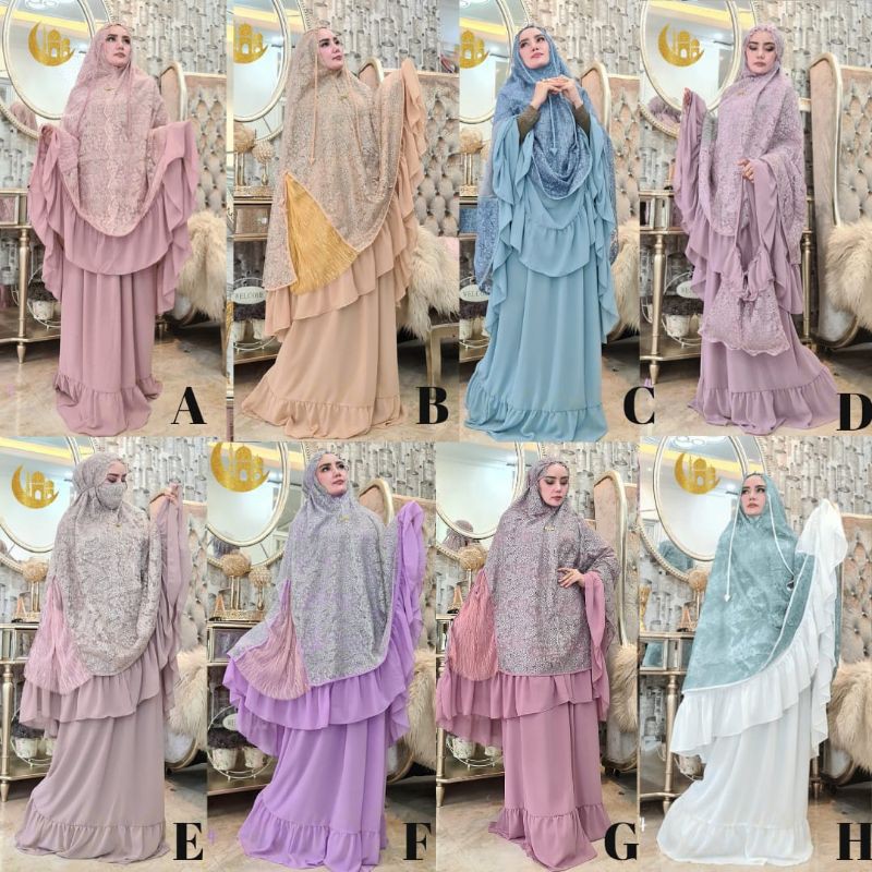 Mukena amenah luxury vol.4 by baenetta