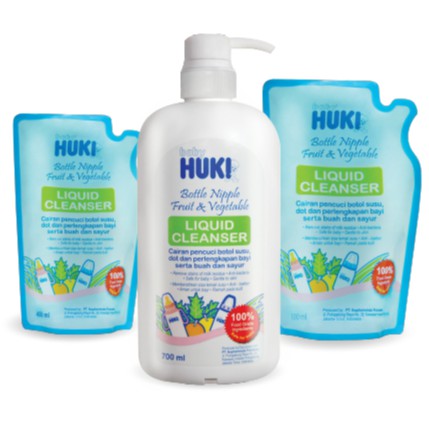 Huki Liquid Cleanser 200ml, 450ml &amp; 700ml