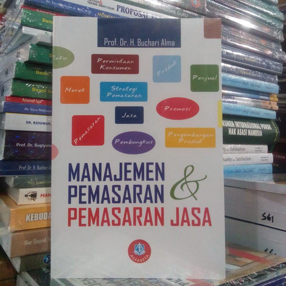 Buku Original - Manajemen Pemasaran dan Pemasaran Jasa - Buchari Alma