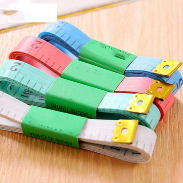 Meteran warna warni