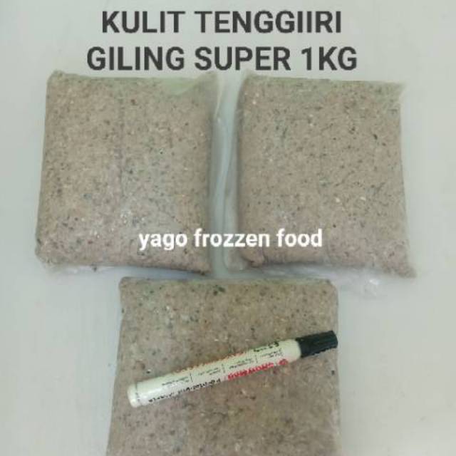 

Kulit Ikan Tenggiri Giling 1kg