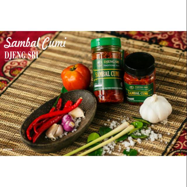 

Sambal Cumi - Sambal Djeng Sri - Sambal Botol 200 gram