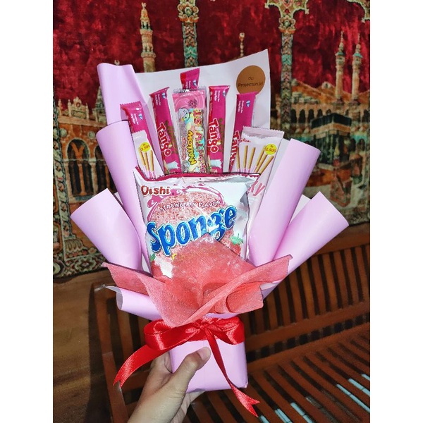 

TERMURAH Buket snack wisuda | bouqet snack | bucket snack | hadiah wisuda | buket ulang tahun