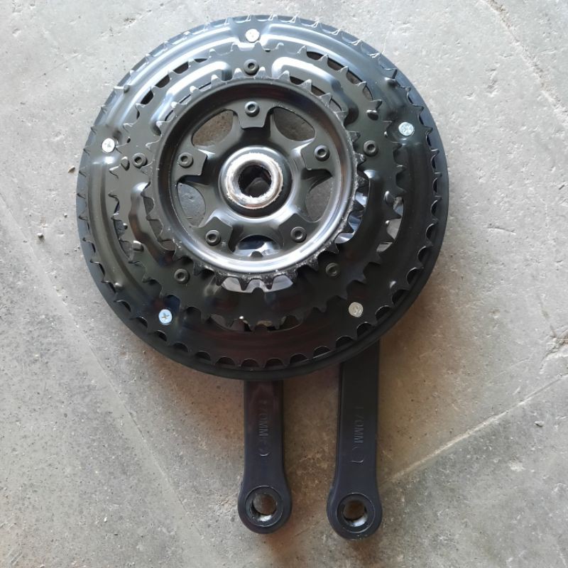 Gir susun gear cotterless 3sp gear gowes crank 3sp