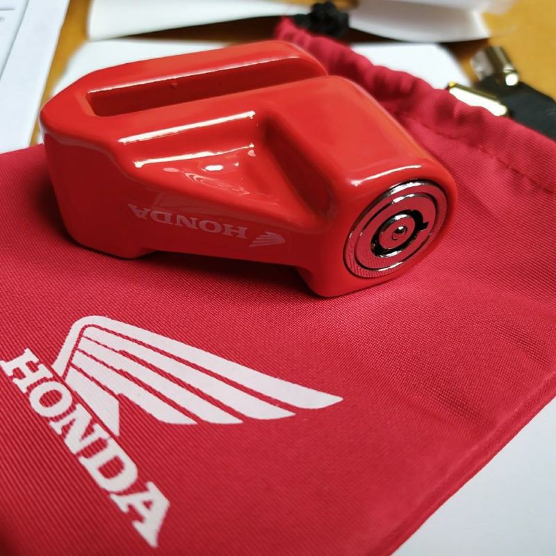 Disc lock Gembok cakram motor Honda Original 100%-3