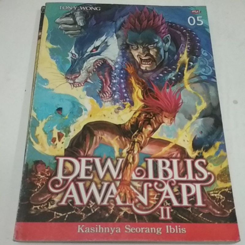 KOMIK DEWA IBLIS AWAN API II vol 05 kisah seorang iblis