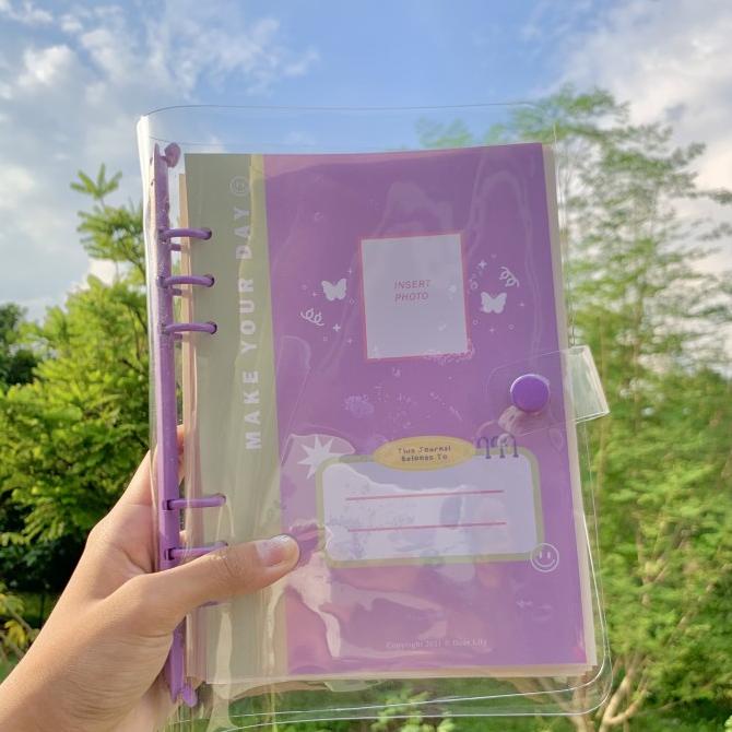 

Office & Stationery | Document Organizer | A5 Cover Binder Transparan Aesthetic Korean Deco Journal Bujo | Best Seller