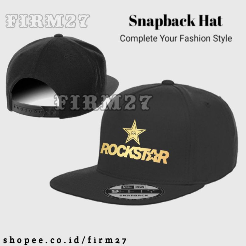 Topi Rockstar Snapback