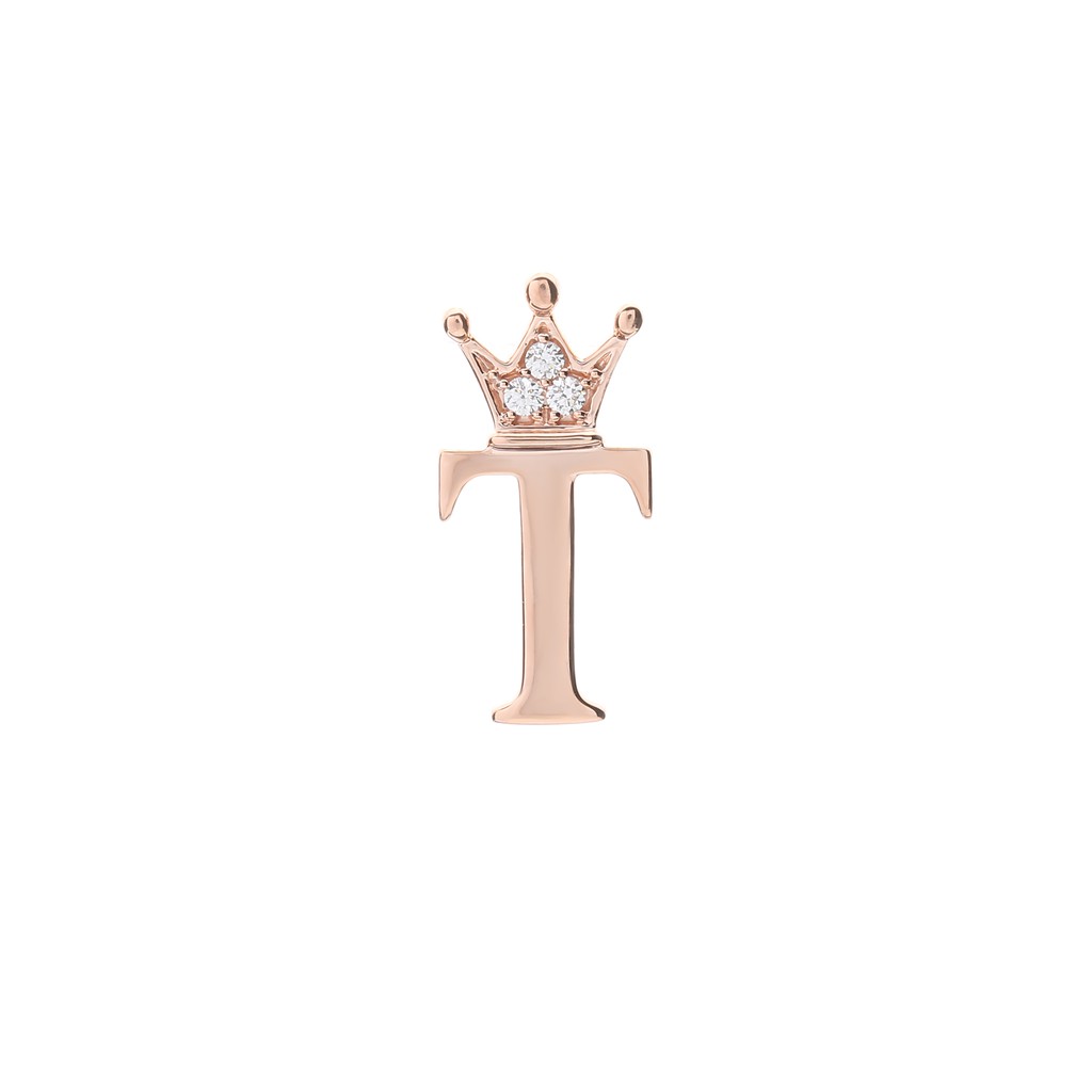 

Dominique Jewellery-Diamond Pendant Alpha Beta T King & Queen