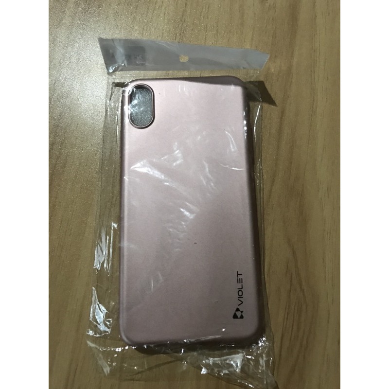 Silicon Case for iPhone Xs Max - Rose Gold