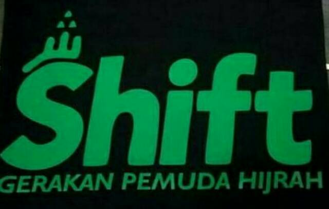 Polyflek combed 30s Paket Kaos dakwah SHIFT gerakan pemuda hijrah tangan pendek