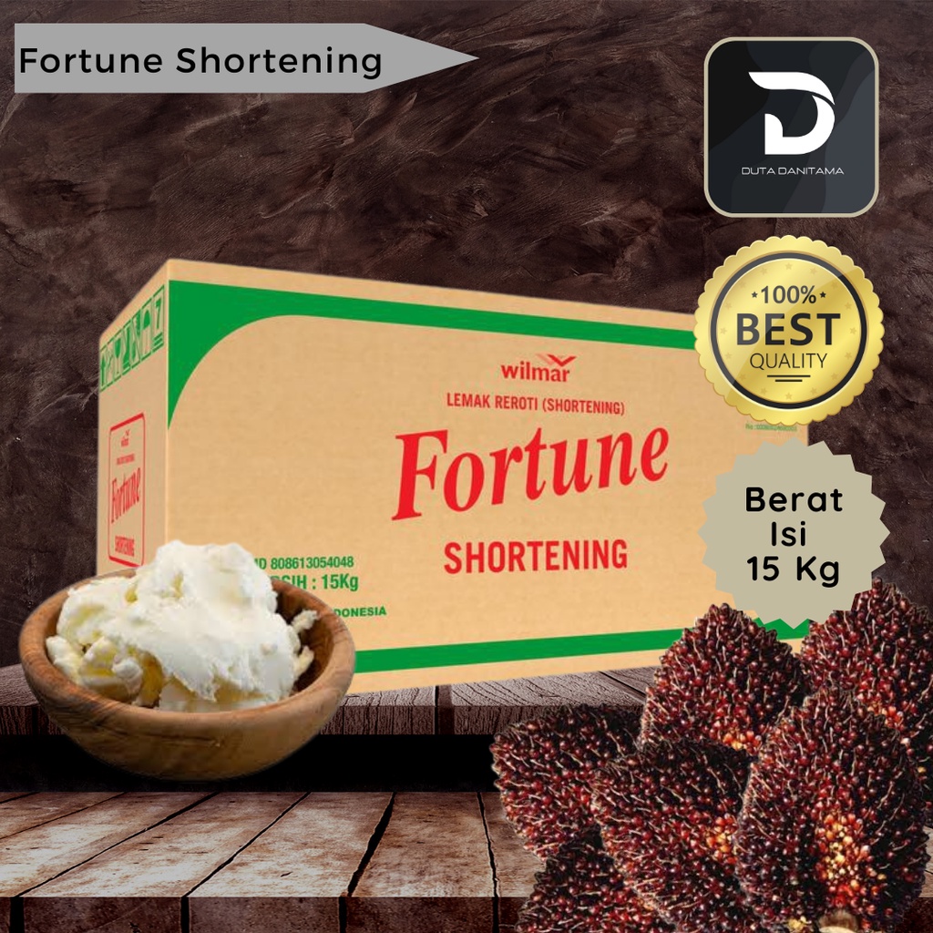 

Fortune Shortening 15 Kilogram (Mentega Padat)