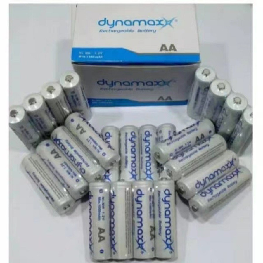 Baterai Batrai Cas Charge AA A2 Dynamax 1000mAh Batre Battery Rechargeable Battery