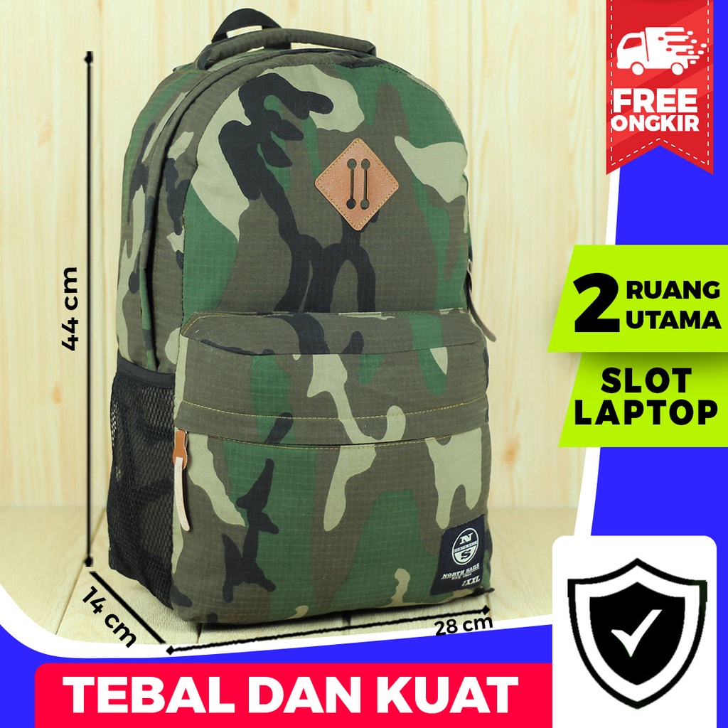 RANSEL DISTRO ARMY TAS PRIA PUNGGUNG KUAT TERMURAH TERBARU AWET BERKUALITAS TACTICAL  MILITER