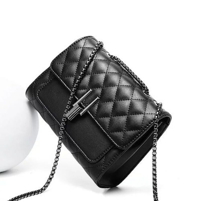 TAS SELEMPANG WANITA PREMIUM SLING BAG TOP HANDLE TOTE JINJING SHOULDER BAHU TALI RANTAI FASHION SAN