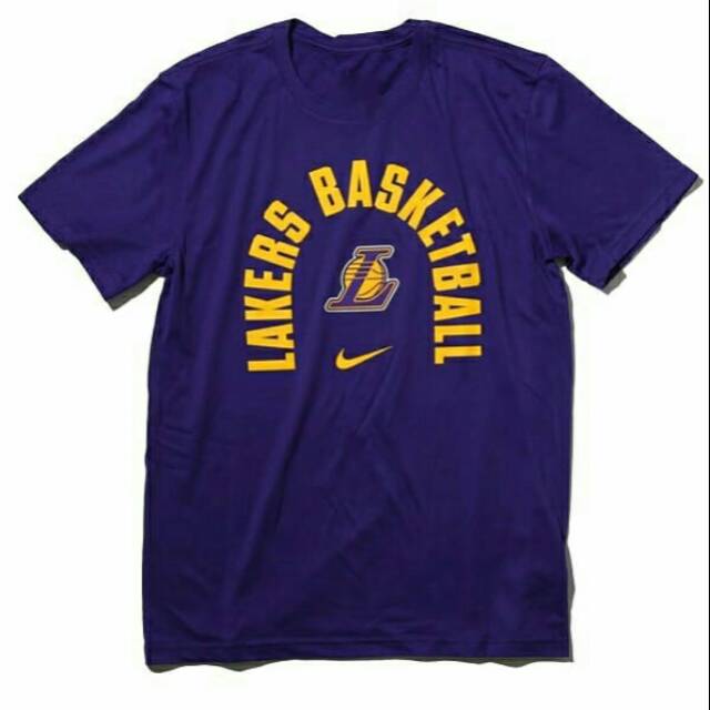 nike lakers basketball shirt