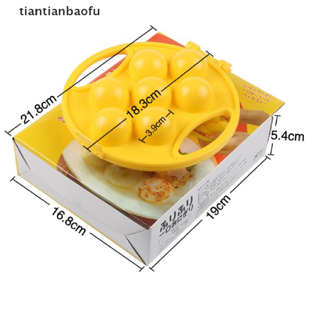 1 Pc Alat Cetakan Pembuat Bola Nasi Daging Model Genggam