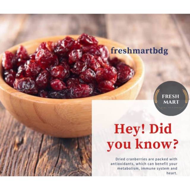

Cranberries kering dried 500gr murah Kranberry kering