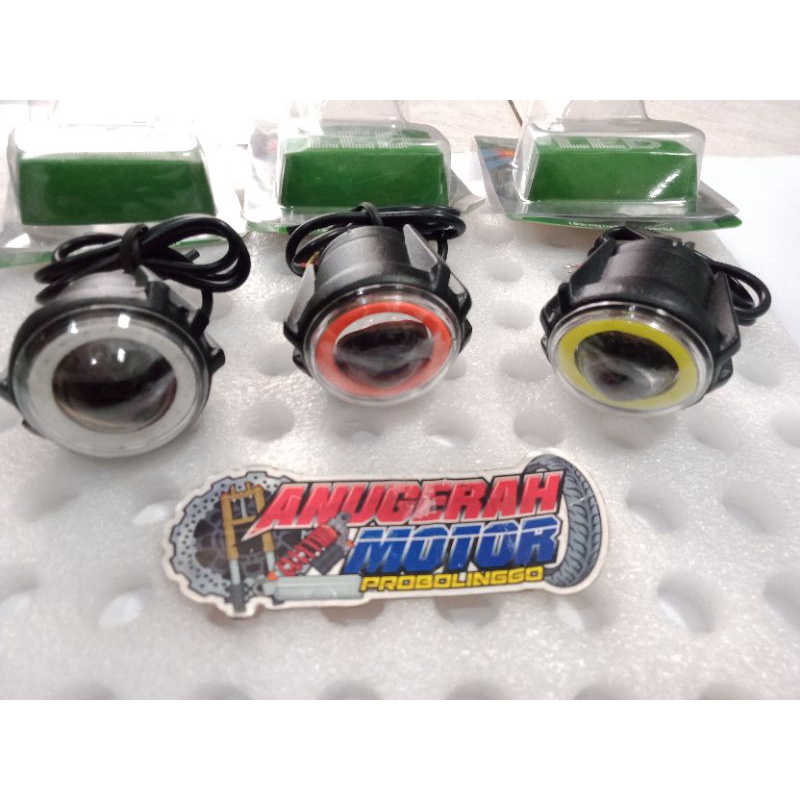 Lampu Tembak LED U7 mini, Lampu Tembak sorot Led Projie Mini Universal